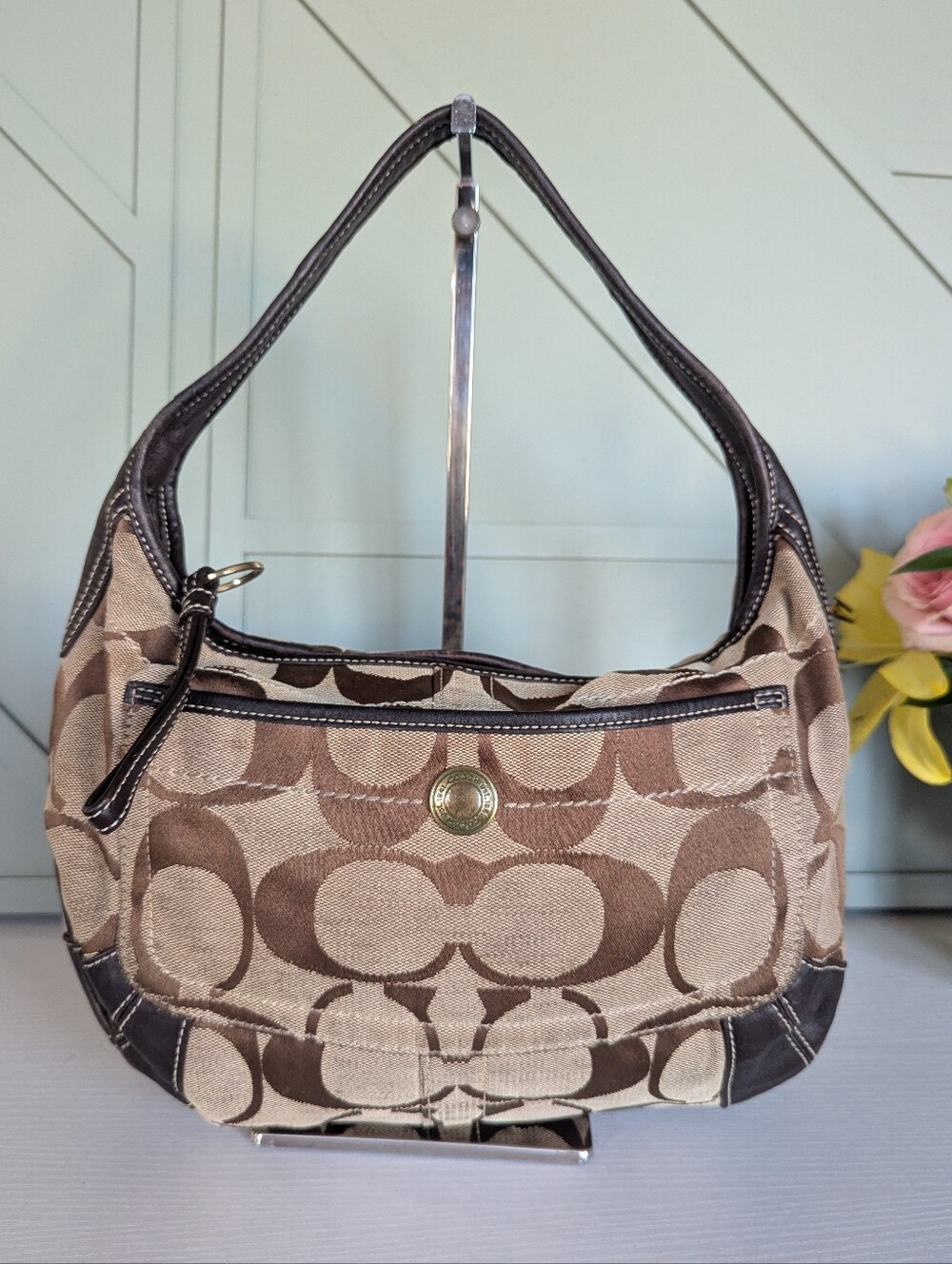 Y2K-era Coach Signature Ergo Hobo Bag
